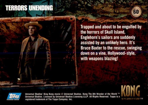 King Kong The 8th Wonder of the World 2005 Topps Complete Your Card Set You Pick - Picture 121 of 161