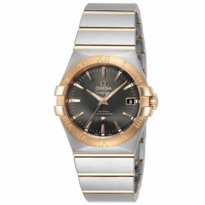 OMEGA CONSTELLATION CO AXIAL 123.20.35.20.06.001 CHRONOMETER 35 MM BOX AND PAPER