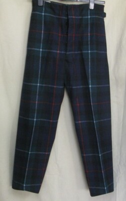 Leslie Tartan Kings own pure wool Military British Army Trews