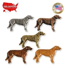 Creative Pewter Designs Chesapeake Terrier Dog Lapel Pin or Magnet, D346F