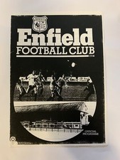 Enfield FC vs Arsenal Official Matchday Programme 7th August 1995