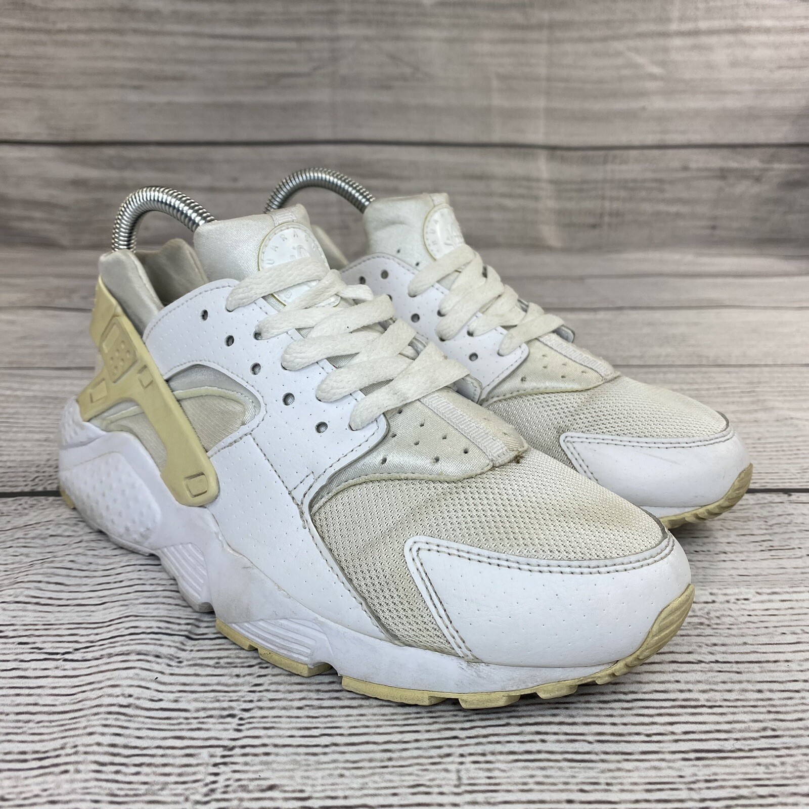 SAOLA Scarpe da corsa Nike Huarache ragazzo taglia 7 bianche sneakers basse sportive 654275 110