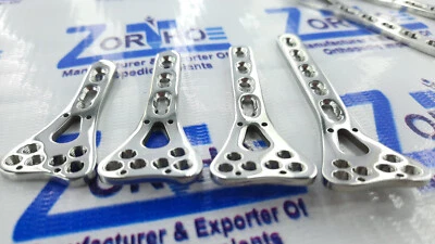 ORTHO ZE Locking Distäl Radius Volar plates 3 to 5 holes L &R & LCP Screws Set of 80 pcs