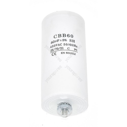 Universal 60UF Microfarad Appliance Motor Start Run Capacitor - Picture 2 of 2