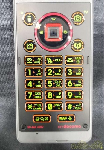 SHARP SH-06A NERV Evangelion collaboration Cell Flip Phone/No charger Mint - Picture 2 of 6