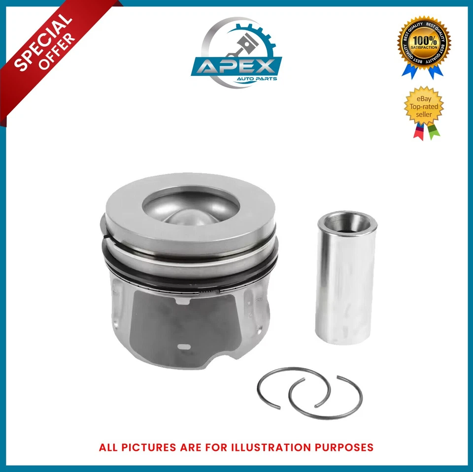 LAND ROVER JAGUAR 3.0L DIESEL 306DT PISTON 0.50 FOR GEN 2 FW9Q6K108A 9X2Q6K108CB - Image 3 of 4