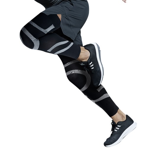 Kuangmi Sports Compression Leg Sleeve Running Cycling Knee Brace Warmer Size M - Picture 3 of 8