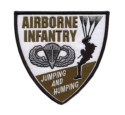 NTC LITF Light Infantry Task Force Airborne para oval patch B m//e