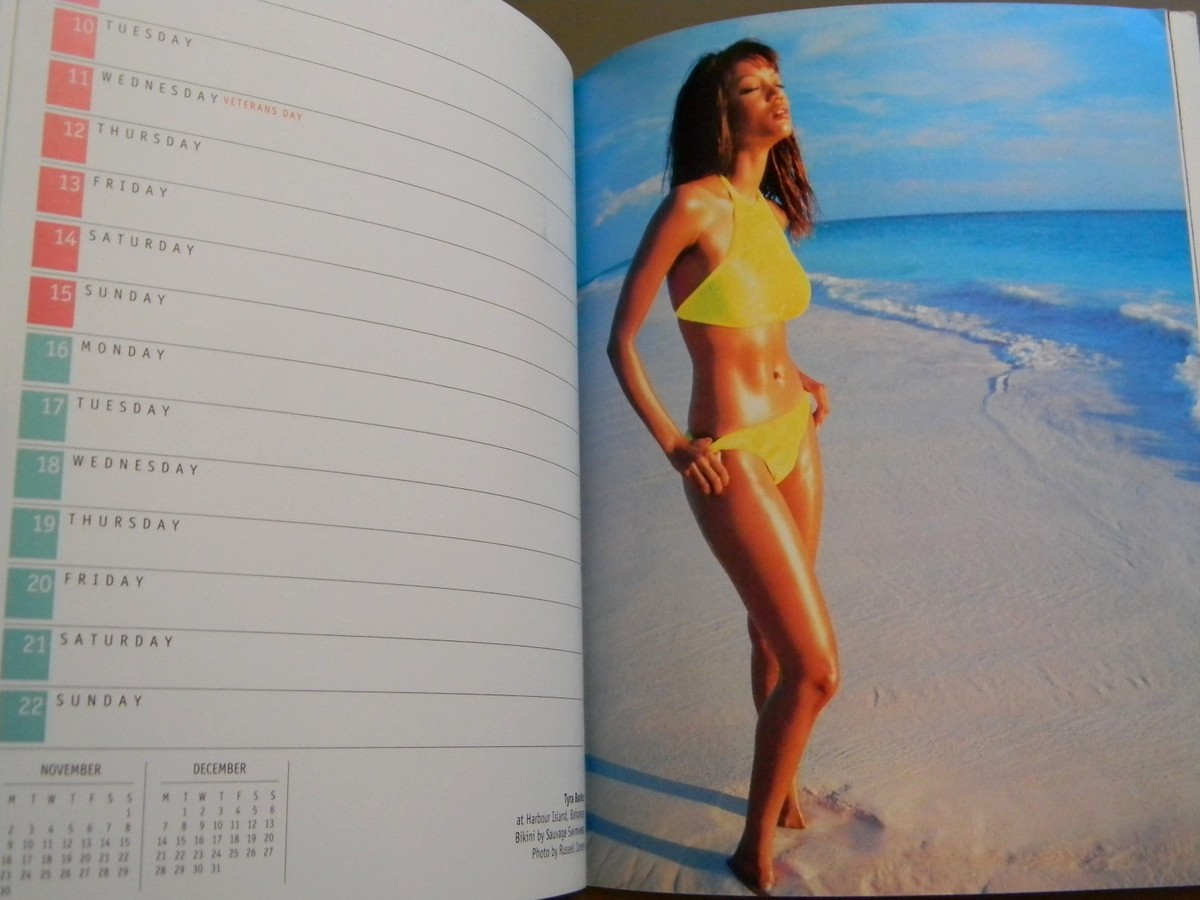 2013スポーツイラストレイテッドカレンダー Sports Illustrated 1998 Swimsuit Desk Diary/Calendar- Mint