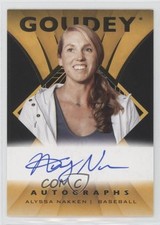 2023 Upper Deck Goodwin Champions Goudey Auto Alyssa Nakken #GA-AN Auto 1hm6