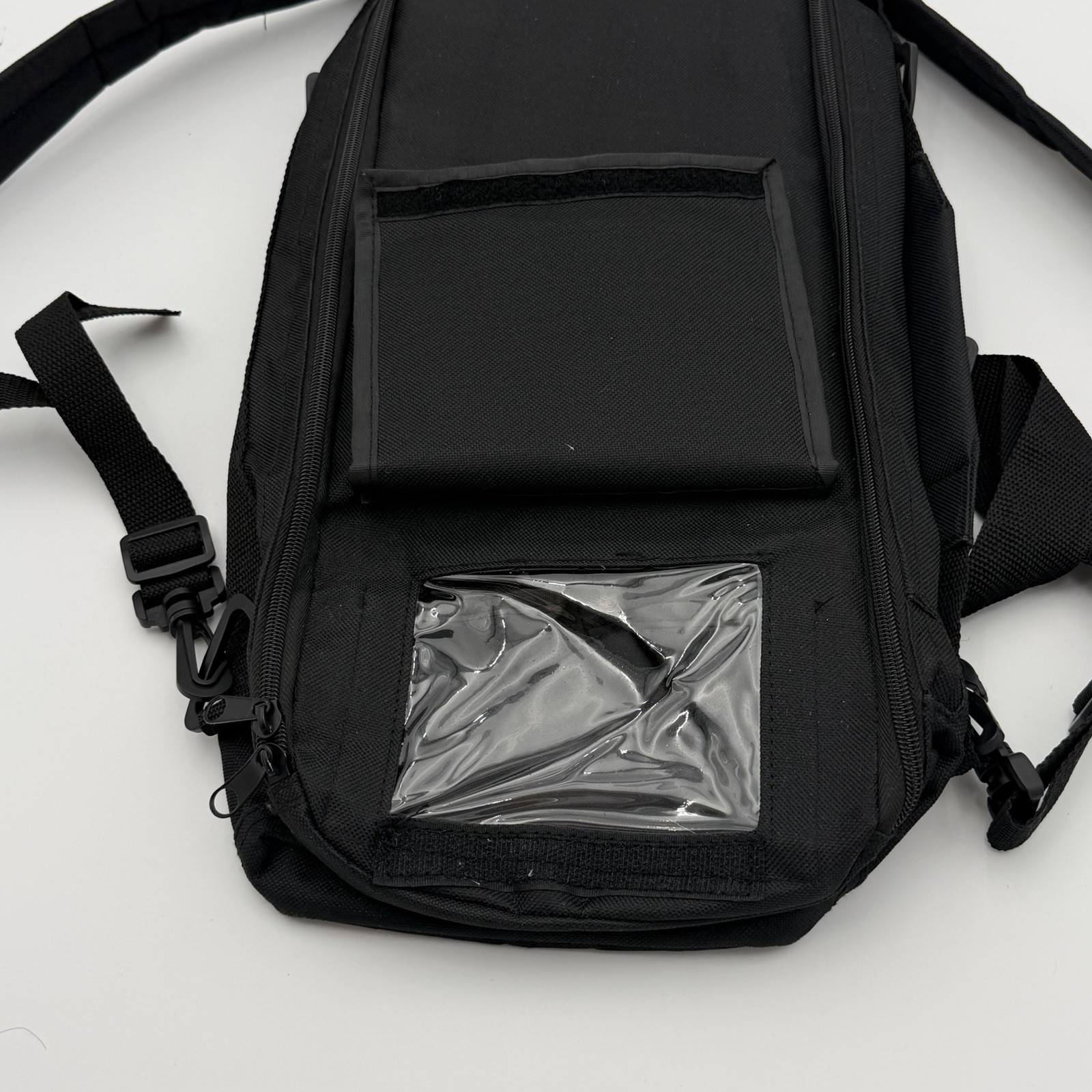 Black Utility Backpack with Adjustable Straps & I… - image 2