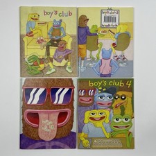 Boys Club 1-4 First Edition Matt Furie Pepe The Frog Teenage Dinosaur