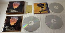 Laserdisc  Disney HUNCHBACK OF NOTRE DAME Deluxe CAV Widescreen Edition box set
