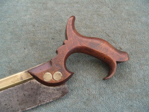 Very Rare 18thC Dovetail saw by Harrison, Sheffield.