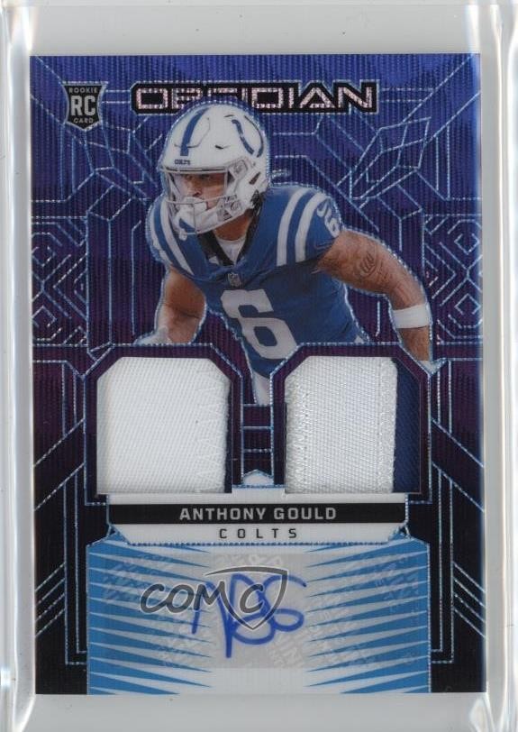 Anthony Gould Panini Obsidian Rookie Materials Ink #RMIAGD FOTL Deep Sea Mojo