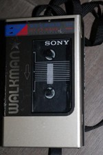 VINTAGE SONY WM-F8 CASSETTE PLAYER FM/AM STEREO PORTABLE RADIO KOREA TESTED RARE