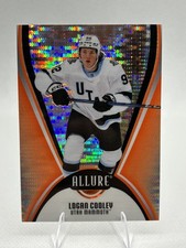 2025-26 Upper Deck Allure - Logan Cooley #23 Orange Slice Utah Mammoth