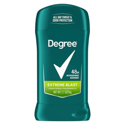 Degree Men Extreme Blast 48H Deodorant Antiperspirant Long Lasting Sweat Protect