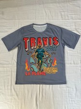 Travis Scott T-shirt Blue Men's Size M New