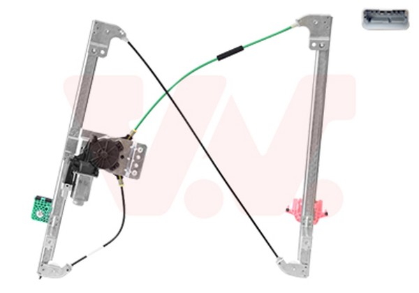 VAN Wezel Fensterheber 1612266 FüR Peugeot Tepee VF7 Scudo Jumpy Fiat CitroËN 2-image