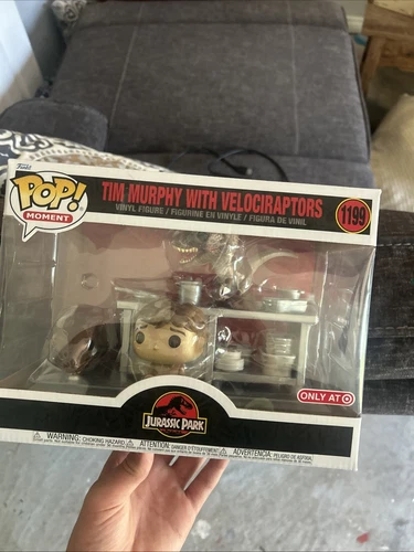 Funko Pop! Vinyl: Tim Murphy with Velociraptors Jurassic Park Collectible #1199