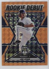 2022 Panini Mosaic Rookie Debut Fluorescent Orange Prizm 31/99 Joe Ryan 10a4