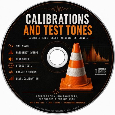 Calibrations and Test Tones for CD Audio