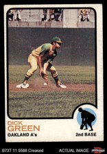 1973 Topps #456 Dick Green Athletics 2 - GOOD