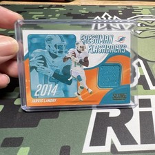 Score 2021 Freshman Flashbacks Jarvis Landry FF21 Memorabilia Miami Dolphins