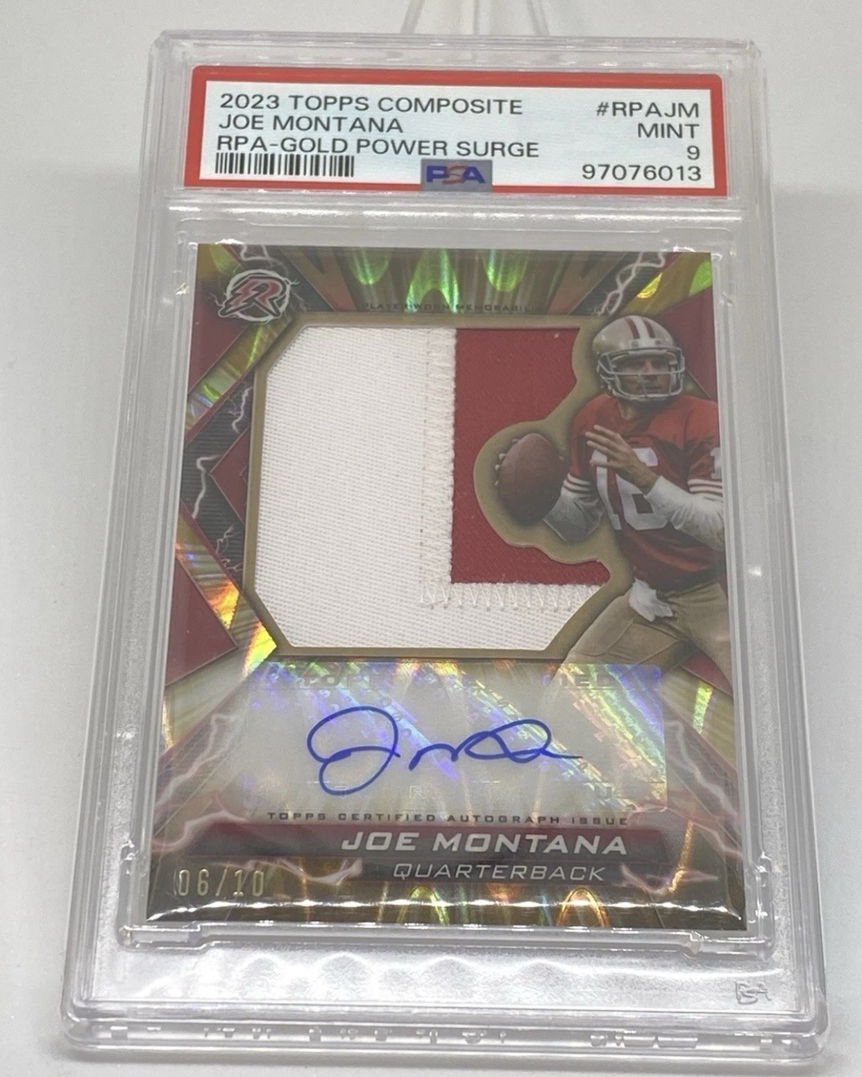 Joe Montana | Autographed Football Memorabilia & NFL Merchandise