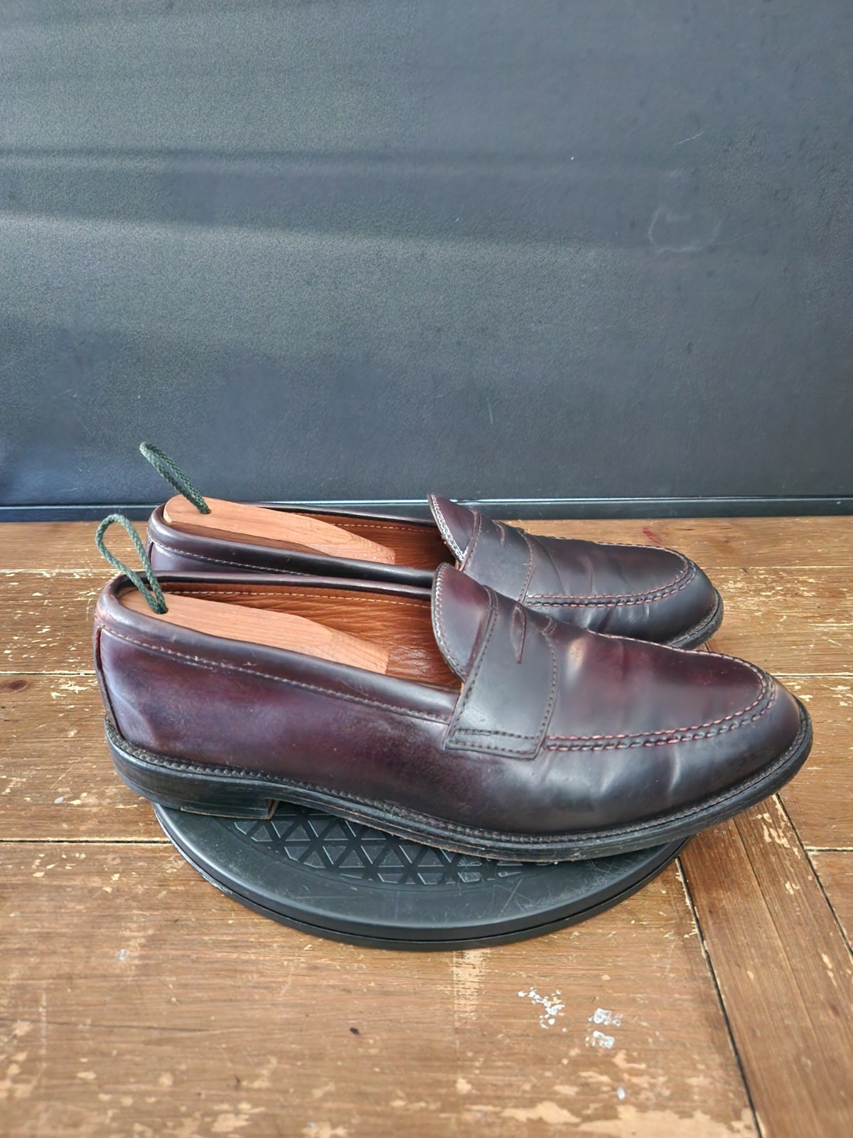 Alden 986 Color 8 Shell Cordovan LHS / Penny Loafer | Alden Model