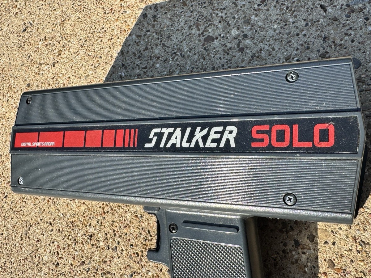 Stalker Sport and Stalker Solo Radar Gun (2) for Baseball, Tennis