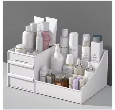 Plastic Drawer Makeup Storage Box Desktop Organizer Cosmetics Stationery
