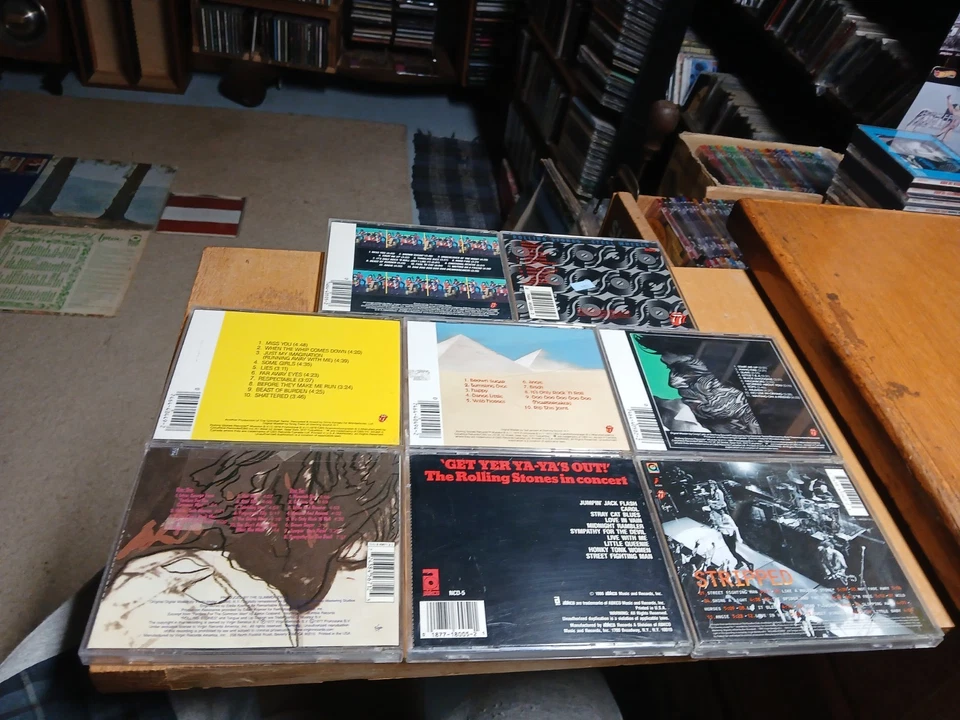 the rolling stones cd lot/8 Get Yer Ya Yas Out,Love You Live,Stripped,Made Shade - Image 2 of 3