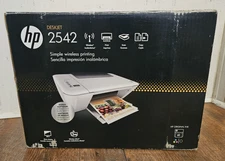 HP Deskjet 2542 All-in-One Wireless Inkjet Printer/Scanner NEW