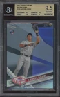 2017 Topps Chrome Refractor #169 Aaron Judge RC Rookie Gem Mint BGS 9.5