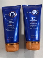 “Lot Of 2” It s a 10 Miracle Deep Conditioner Plus Keratin 5 oz