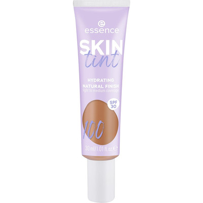 Essence SKIN Tint, Make-Up, Nr. 100, Nude, Feuchtigkeitsspendend, Natürlich, Veg