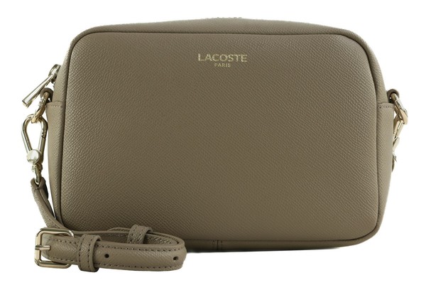 Lacoste Crossover Bag UmhäNgetasche Tasche Taupe Taupe Neu-image
