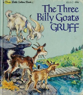 The Three Billy Goats Gruff Hardcover Golden Books Staff