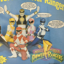 1995 Mighty Morphin Power Rangers The Movie 20th Century Fox Film McDonald's 2