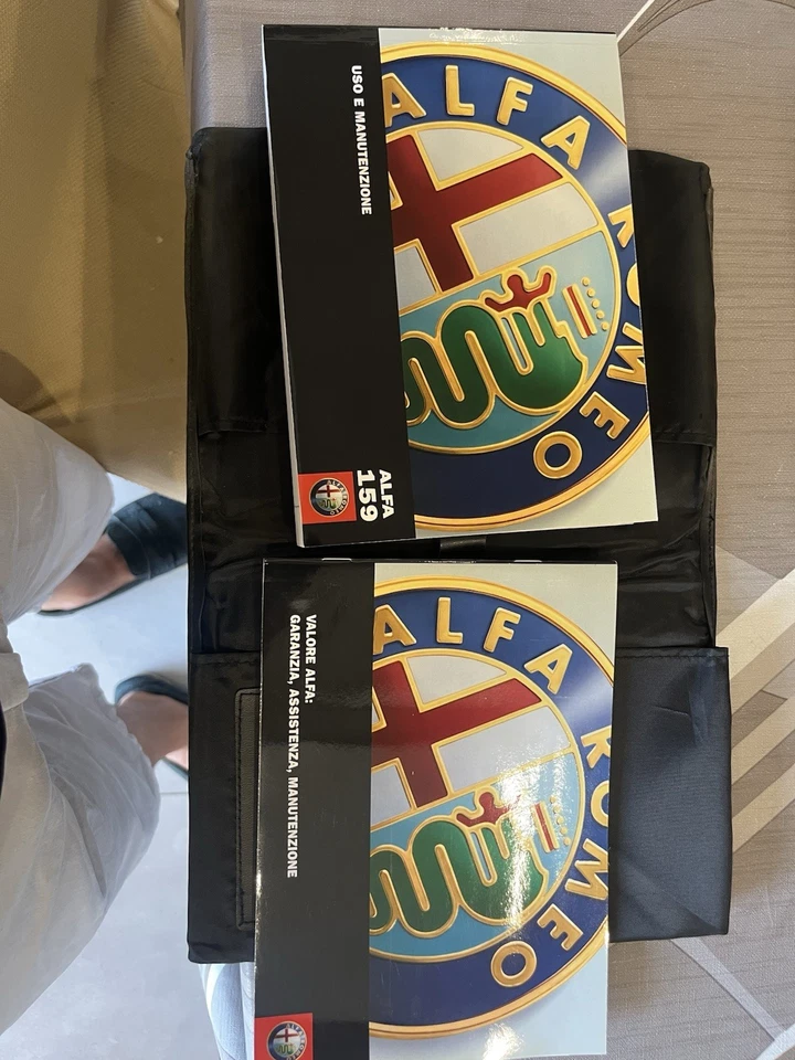 Manuale uso e manutenzione Alfa Romeo Alfa 159 - Immagine 2 di 2