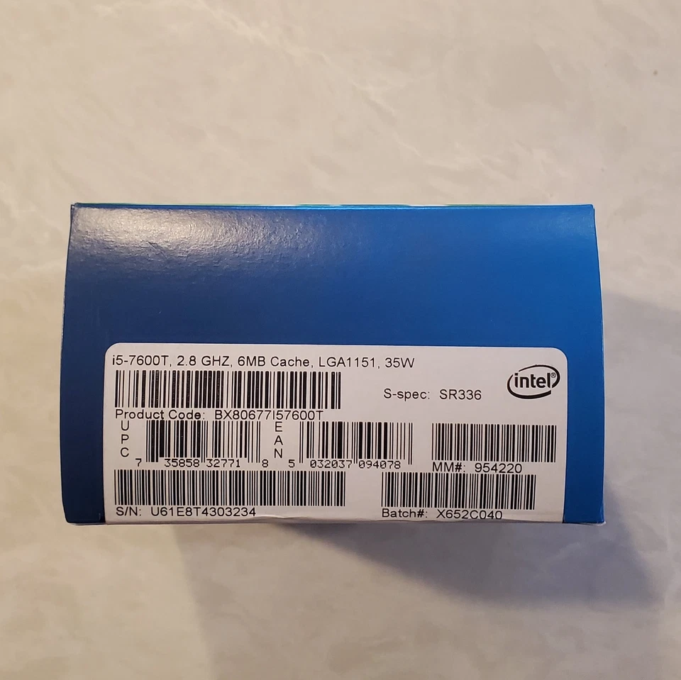 Intel Core i5-7600T 2.8 GHZ 6MB Cache LGA1151 35W SR336 CPU Processor - Image 2 of 4