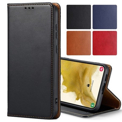 Samsung Galaxy S-Series Lederhülle Handyhülle Flip Case Hülle Leder Tasche Etui