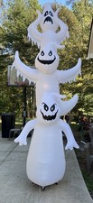12ft Giant Ghost Stack Airblown Inflatable Halloween Lighted Halloween Yard