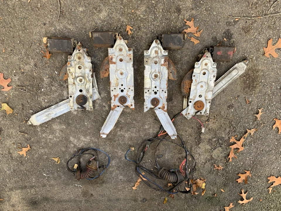 Reguladores de ventana eléctrica Chevelle GTO Cutlass Skylark 442 SS 1969-72 OEM Foto 2 de 4