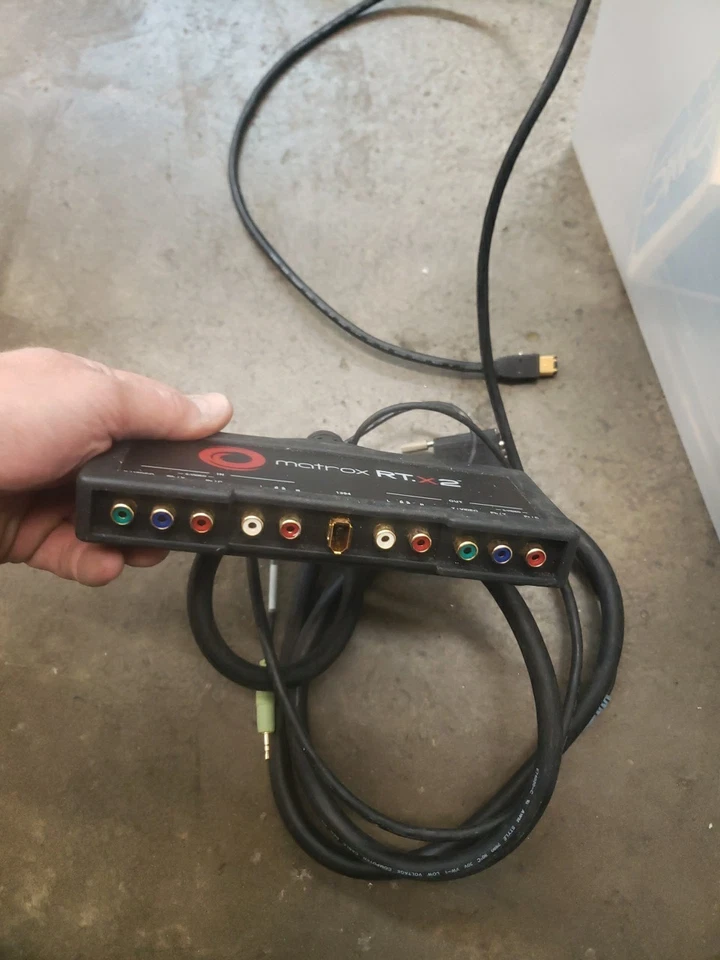 Matrox RT.X2 Breakout Box for Realtime HD Video Editing - Image 2 of 2