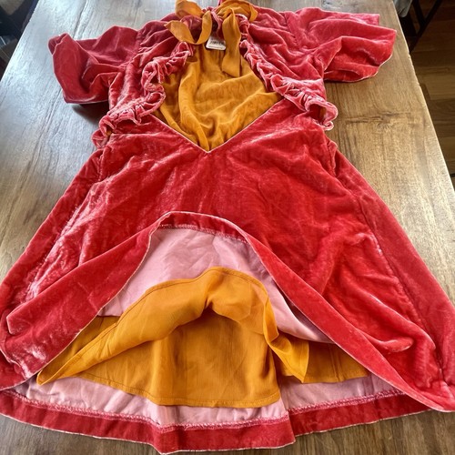 Free People Minikleid Gummi Tropfen Samt Mandarine Small S neu mit Etikett UVP 168,00 $ - Bild 13 von 17