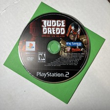 Playstation 2 PS2 Judge Dredd: Dredd vs Death - Disc Only - Tested