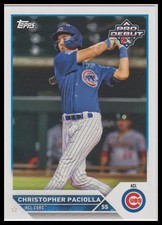 2023 Topps Pro Debut Christopher Paciolla ACL Cubs